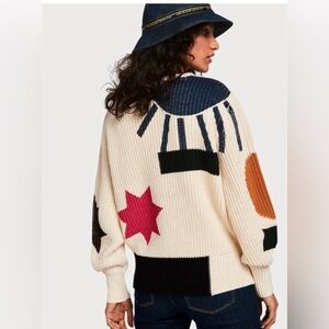 Scotch & Soda Multicolor Patterned Sweater